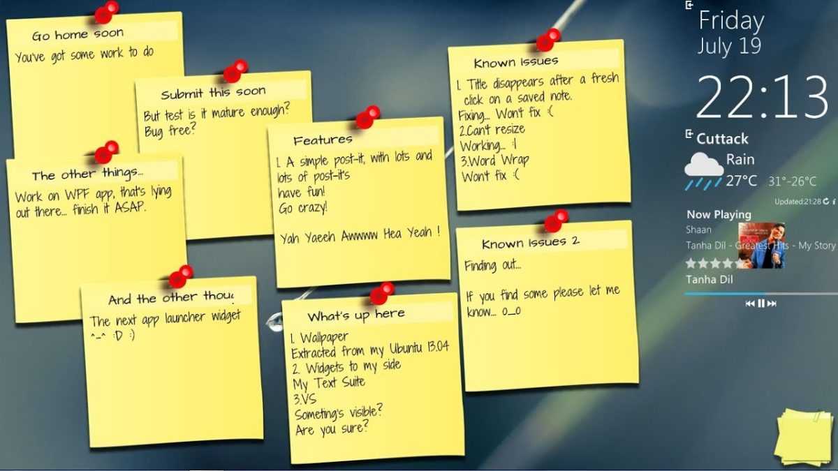 Из статьи вы узнаете, как добавить липкие заметки на свой рабочий стол в Windows это весьма полезно, чтобы не забыть сделать все намеченные дела