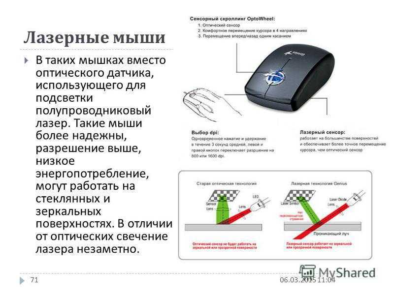 Какую мышь лучше выбрать лазерную или оптическую? | в чем разница