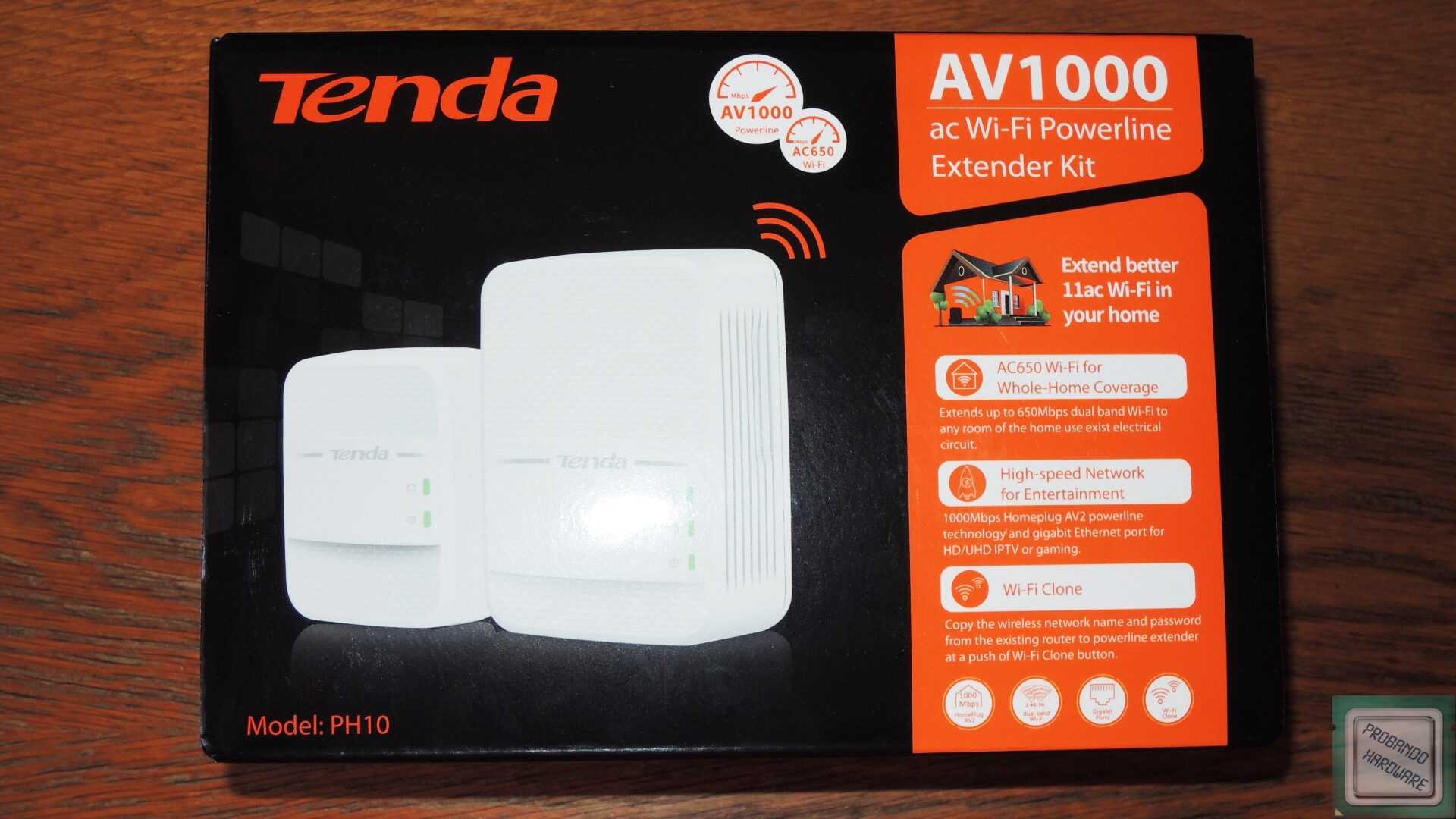 Wi fi powerline адаптер tenda ph10 » posetke