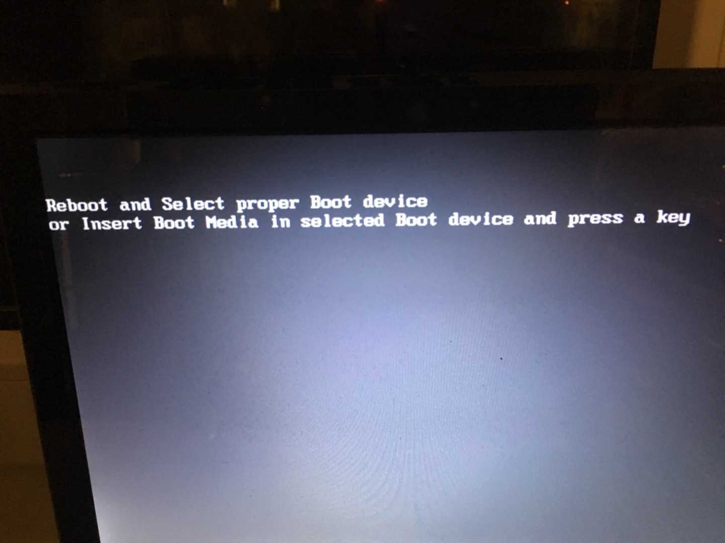 No bootable device: причины появления и способы устранения