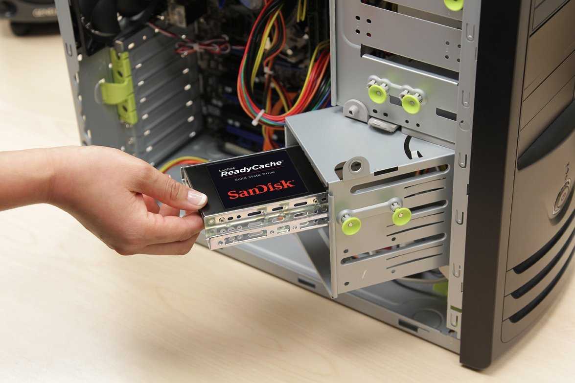 Ускорение компьютера с помощью ssd накопителя
