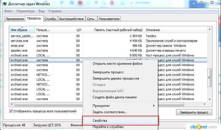 Svchost.exe грузит память windows 7. очень полезная информация!
