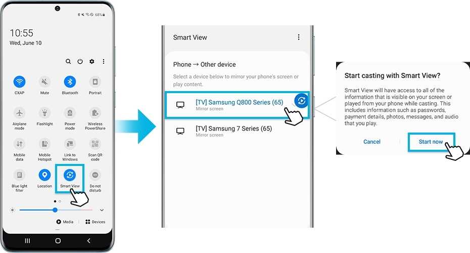 Подключение телефона к телевизору через wifi direct