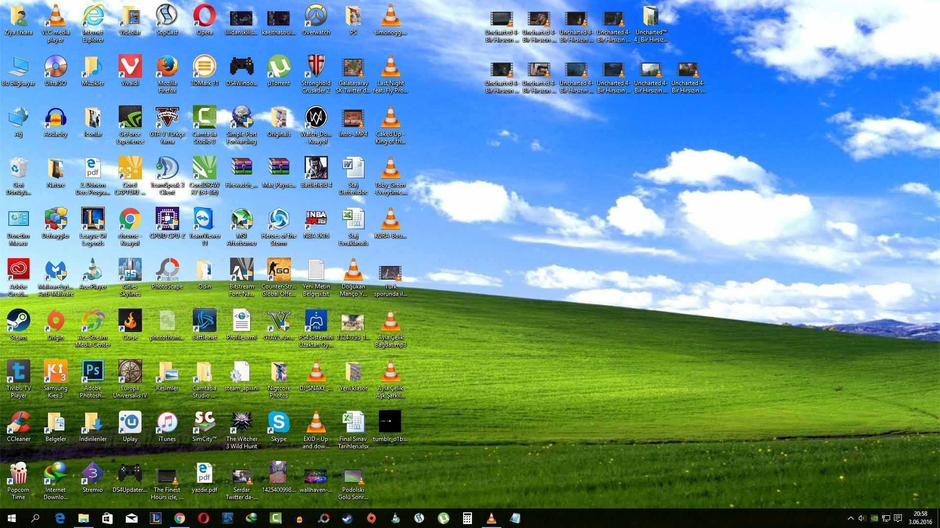 Как убрать квадраты в windows 10?