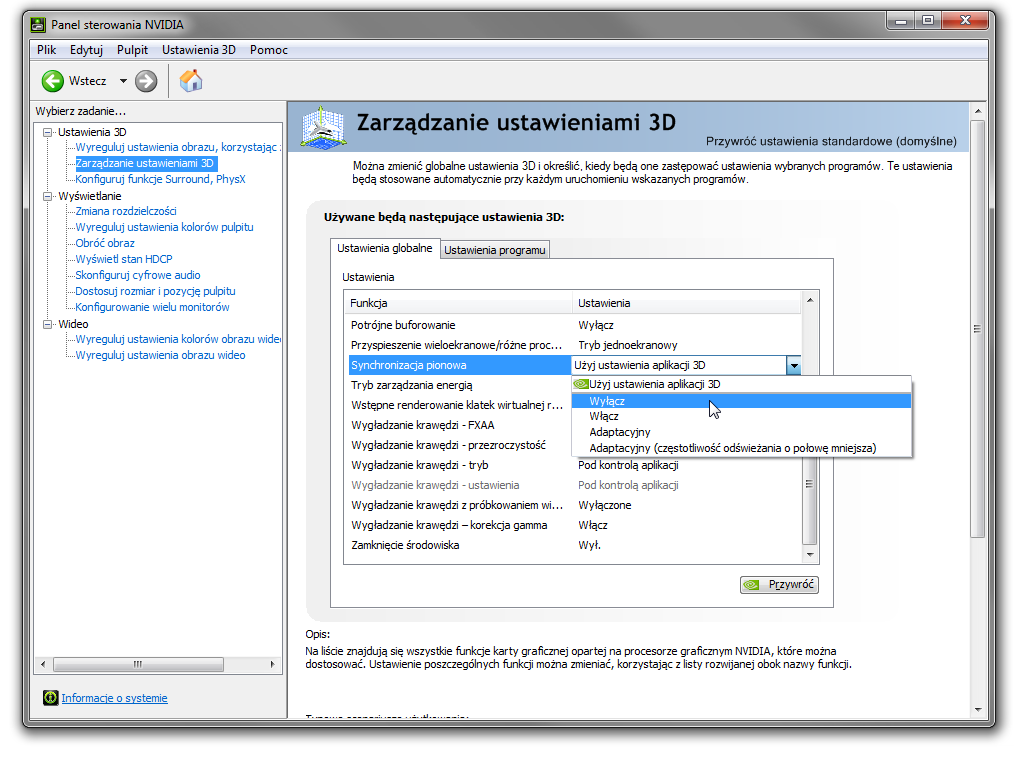 Что такое vsync в играх и надо ли включать эту опцию?
