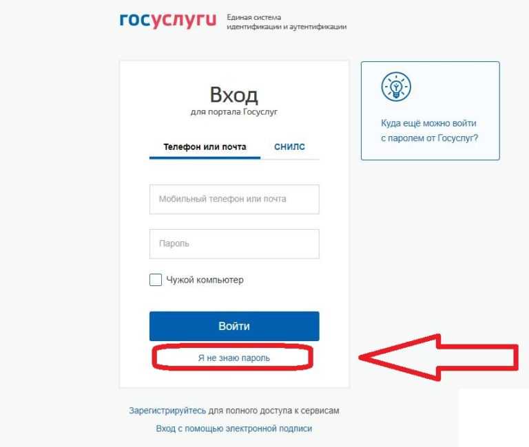Не могу зайти на госуслуги - способы восстановления доступа к сайту