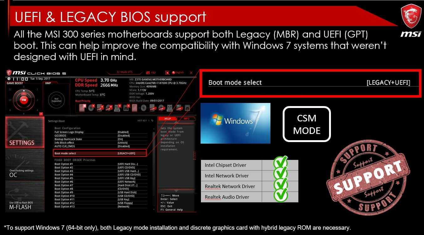 Входим в bios на msi