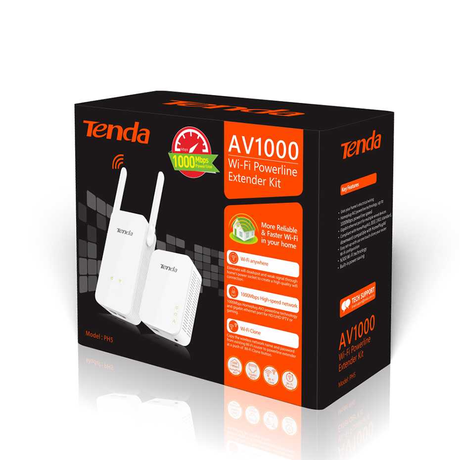 Обзор tenda ph10 extender kit (av1000) — комплект сетевых адаптеров powerline