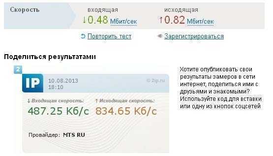 Проверка скорости wi-fi подключения