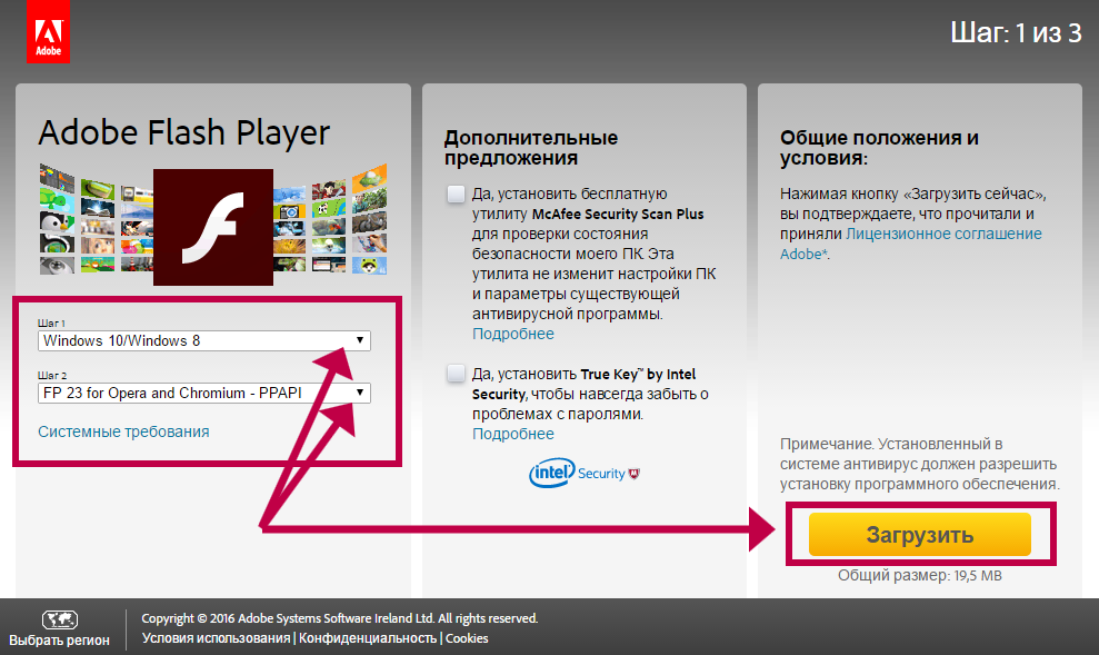 В статье разбирается вопрос о том, как правильно обновить устаревший плагин Adobe Flash Player, чтобы он не был заблокирован браузерами Chrome, Firefox