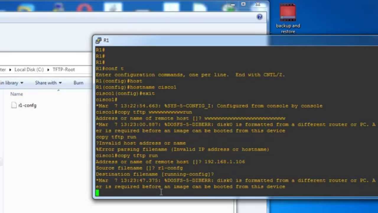 Как сделать резервную копию конфигурации коммутатора cisco 2960 в 2023