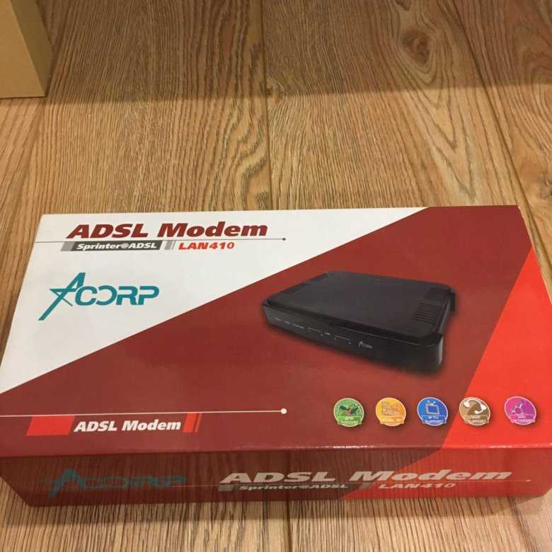 Модем модем acorp sprinter adsl lan120/lan420 [центр компьютерной помощи «1 2 3»]