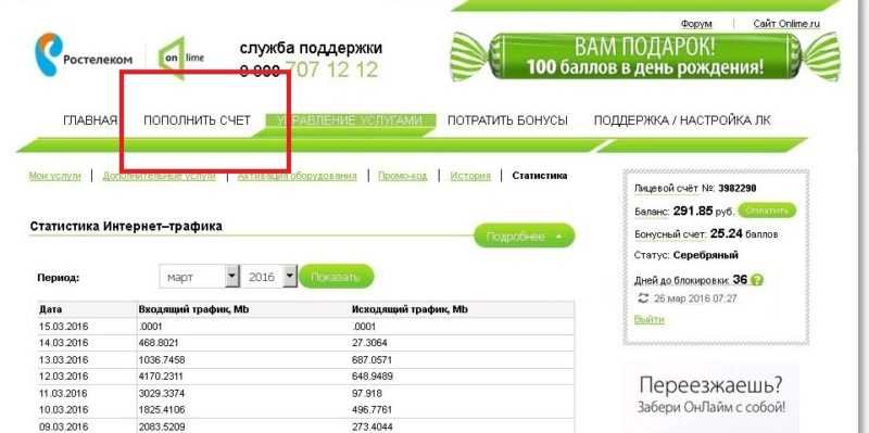 Онлайм интернет - подключение домашнего интернета от провайдера onlime