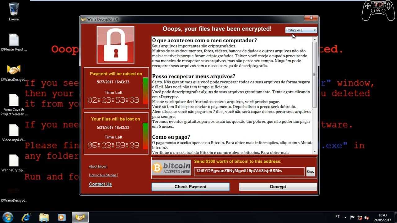 Описание wana decryptor, wana decrypt0r, wanacrypt0r, wanna cry, вирус wncry, @wanadecryptor@.exe