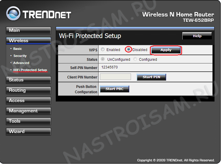 Trendnet tew-652brp login instructions