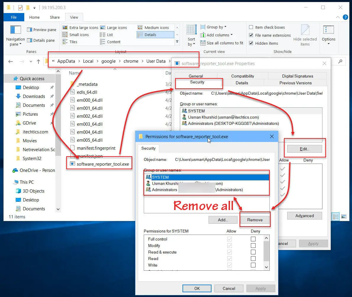 Процесс software reporter tool в диспетчере задач - что это и как отключить
