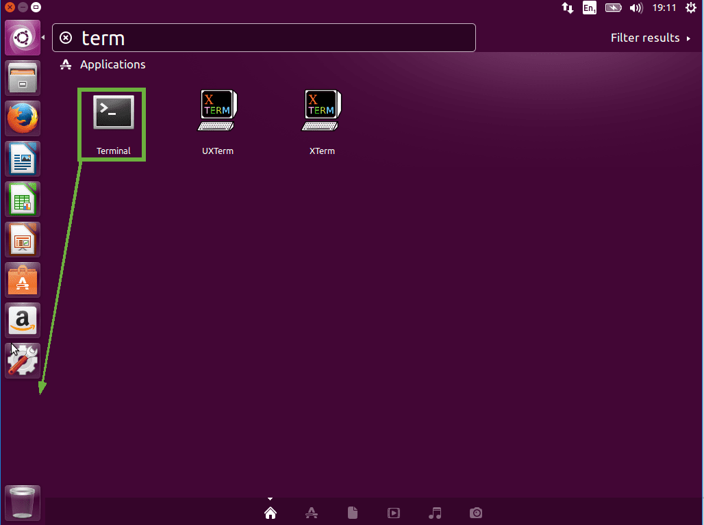 Как открыть терминал (командную строку) в ubuntu